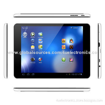 7.85-inch Phablets with MTK8382 Quad-core, GPS, BT, 3G Call Function and Google's Android 4.2 OS